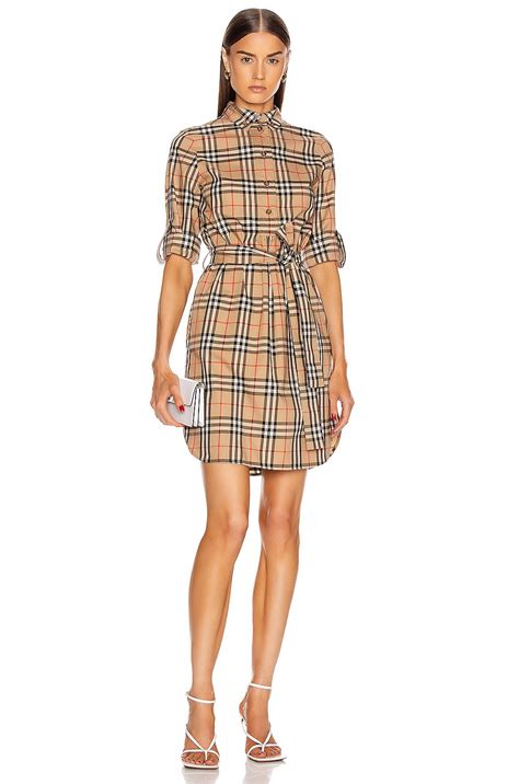 plaid burberry dress|burberry long sleeve evening dresses.